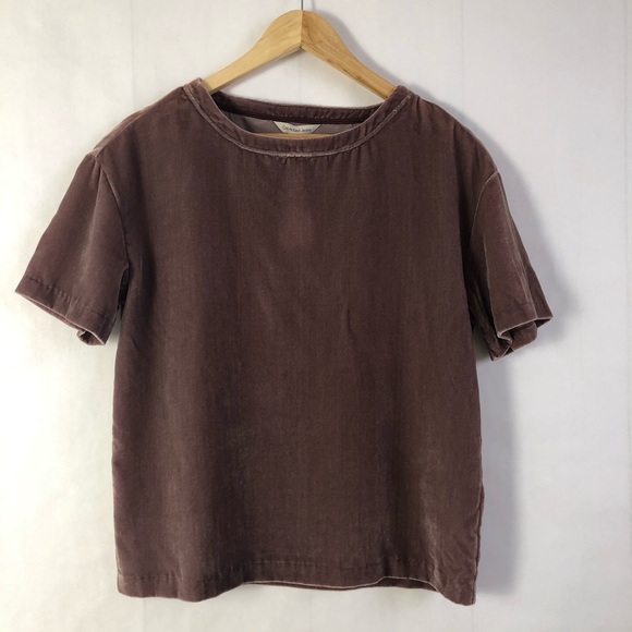 Calvin Klein Short Sleeve Velvet Tee - Picture 3 of 8